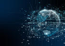 cyber network graphic
