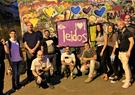 Leidos Israel group posing for picture