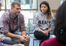 Veteran therapy circle