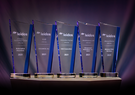 Glass trophies awarded at supplier symposium