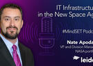 Nate Apodaca in promotional graphic for podcast