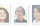 Roopa Vasan, Sharon Whitehead, and May Taing