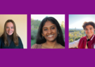 AI interns Grace, Anika, and Willoughby