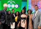 Group of individuals who were recognized at the WOC STEM Conference