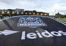 Glasgow Warriors banner at game