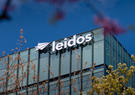 Leidos building with trees