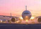 Airplanes preparing for takeoff
