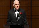 Mark Miller accepts the 2024 Reed Aeronautics Award.