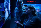 two people looking at screen