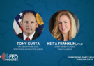 Headshots of Tony Kurta and Dr. Keita Franklin