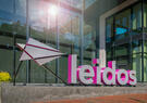 Leidos logo and wordmark 