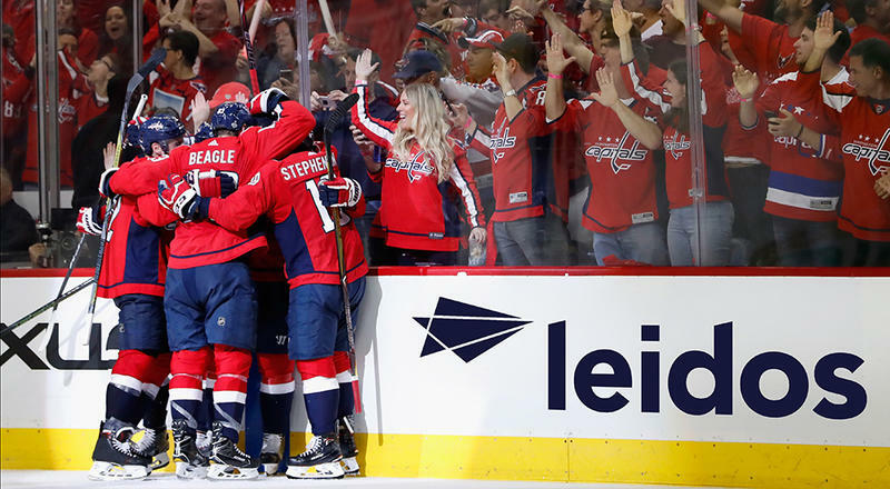 Ice Hockey celebration
