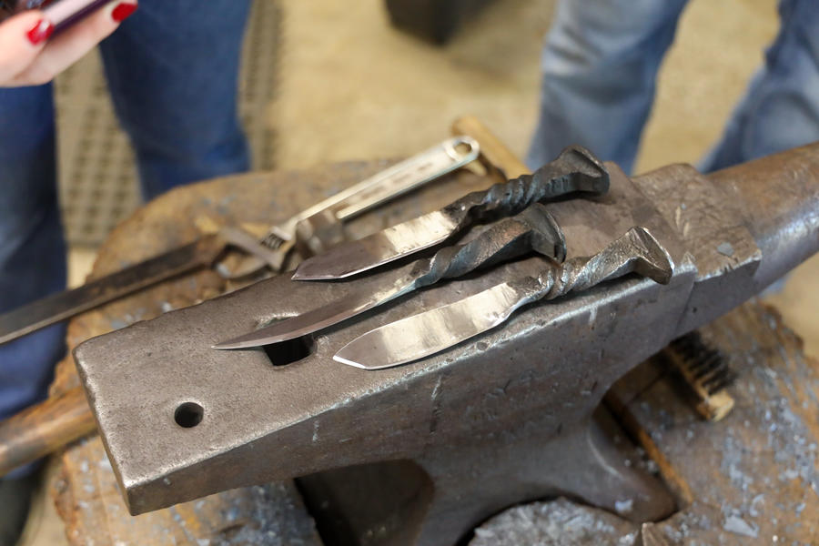 tool made through blacksmithing