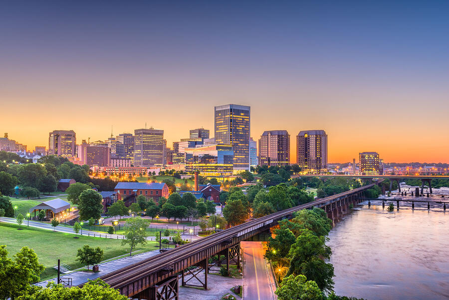 Richmond Virginia cityscape