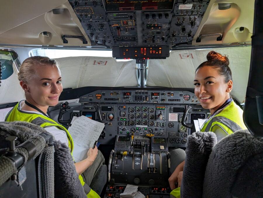 Leidos Dash 8 Surveillance Pilots