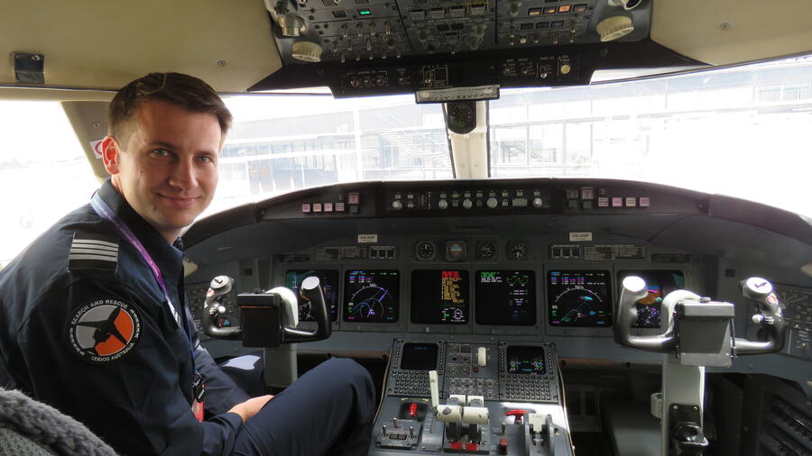 Leidos Challenger 604 Search and Rescue Pilot