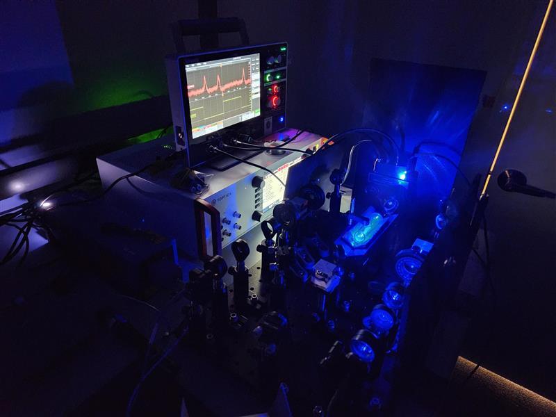 Quantum radio frequency sensing experiment Leidos