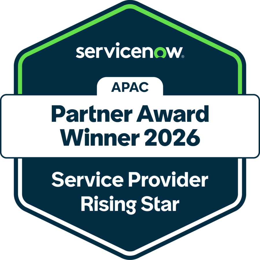 ServiceNow Partner Award Winner 2026 official badge