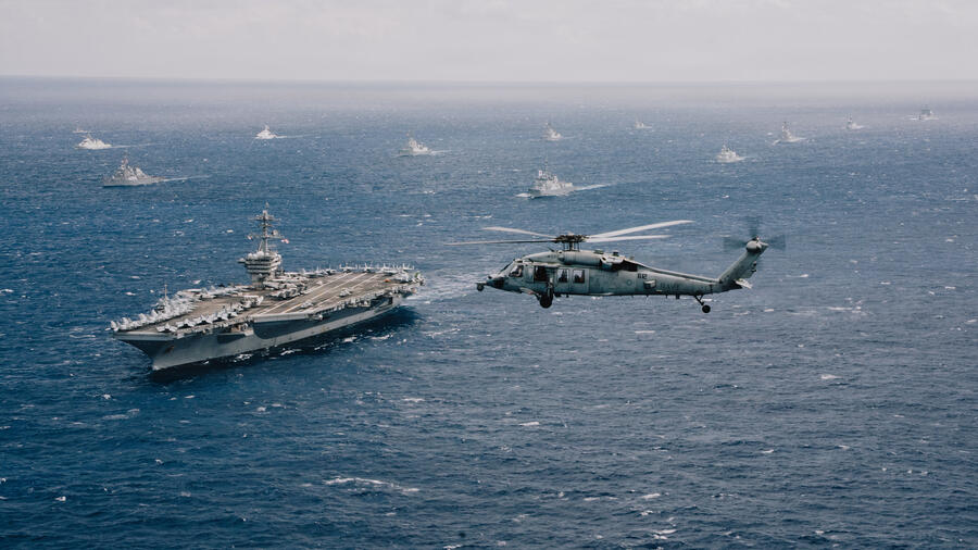 Nimitz-class aircraft carrier USS Theodore Roosevelt (CVN 71)