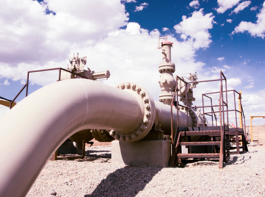 Upstream and midstream oil infrastructure