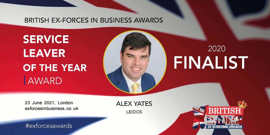 Alex Yates Ex-forces in Business Awards image