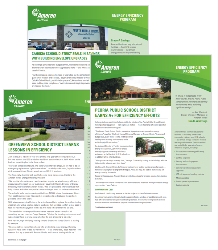 Ameren Illinois School Case Studies