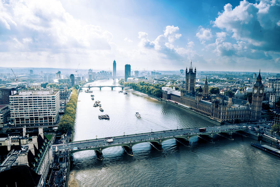 UK London cityscape