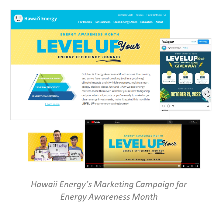 Hawaii Energy campaign for Energy Awareness Month