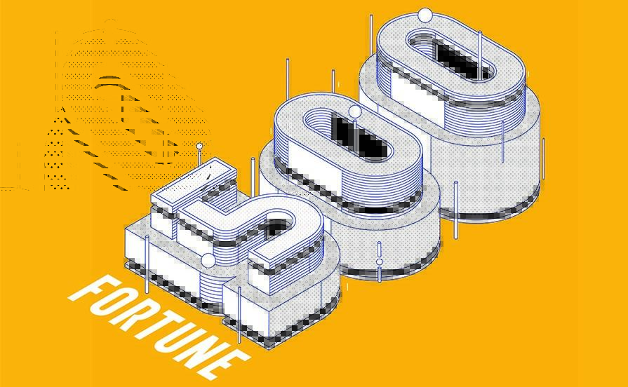 A Fortune 500 logo