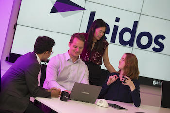 Leidos Australia team collaborating