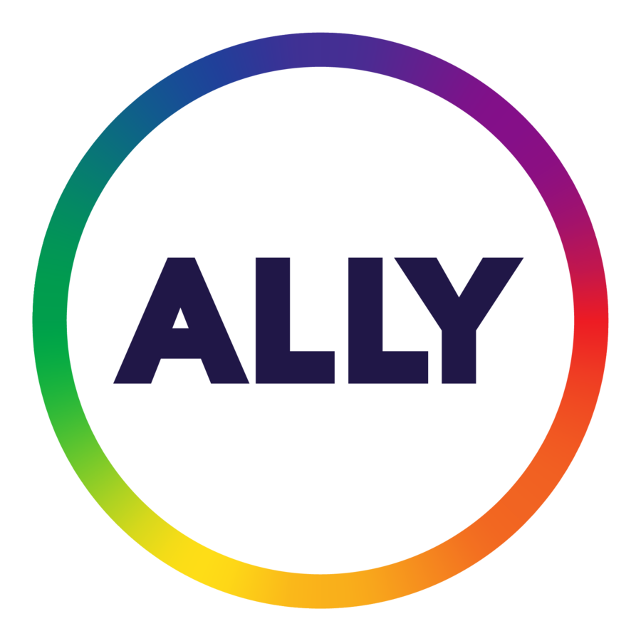 Pride ally logo