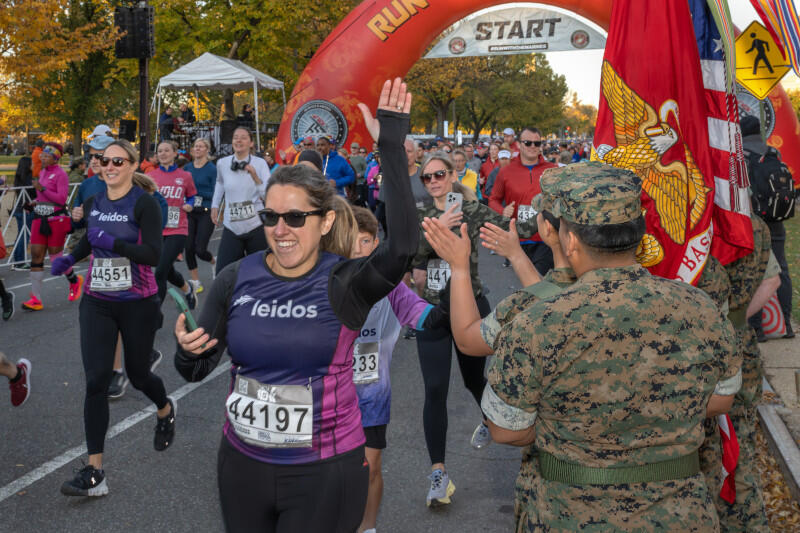 Marine Corps Marathon Finishers
