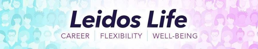 leidos life logo career flexibility wellbeing
