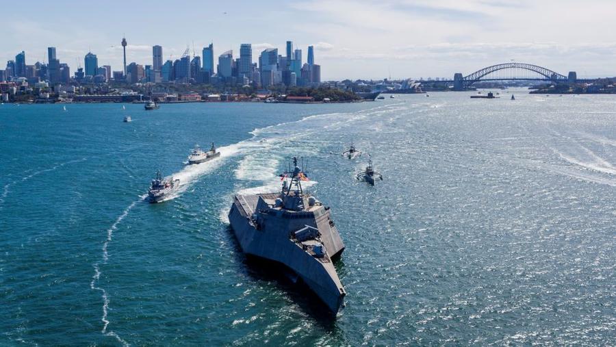 IBP 23.2 sails through Sydney Harbor