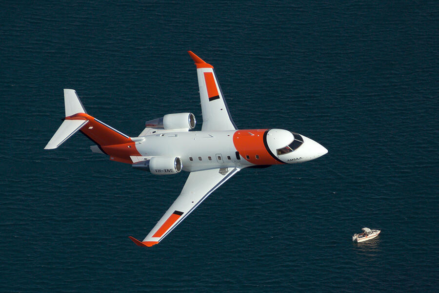 Leidos Australia search and rescue aircraft