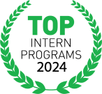 Top Intern Program 2024 badge