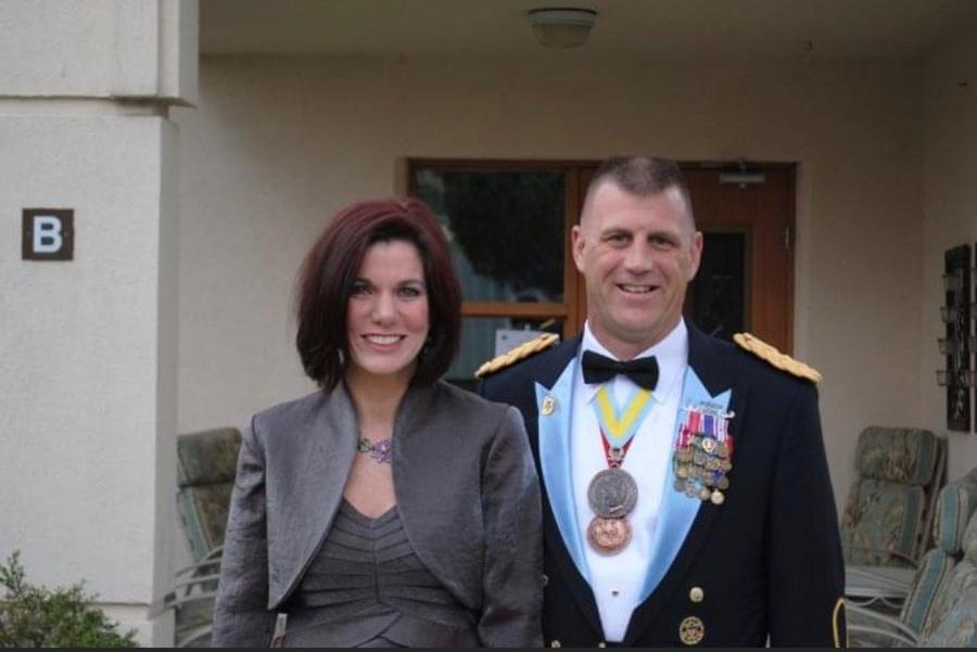 Patrick Walsh and wife