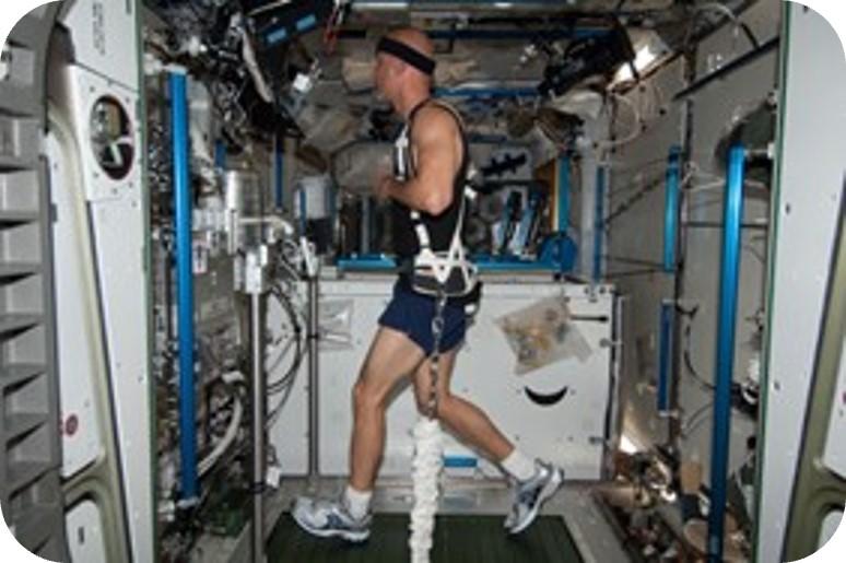 Leidos lead the development, integration, and installation of the ISS Treadmill 2