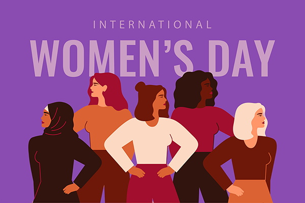 International Women's Day graphic