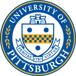 University of Pittsburgh seal. Veritas Virtus 1781