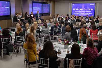 panel discussion during the Women's Forum