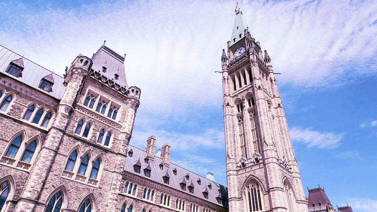 Peace Tower on Parliament Hill, Ottawa