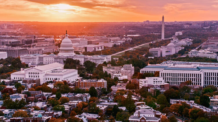 view of washington DC
