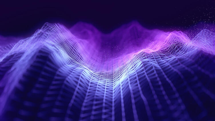 cyber looking image against a purple background