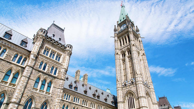 Peace Tower on Parliament Hill, Ottawa