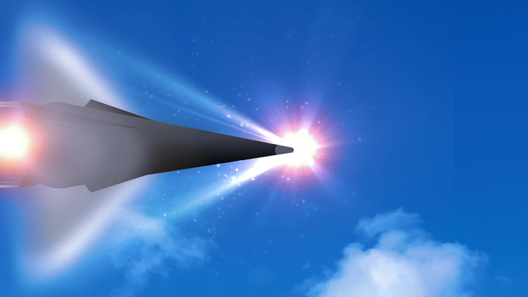 illustration of hypersonics missal 