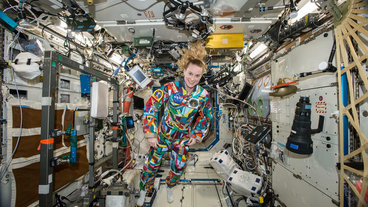 Kate Rubins in Space